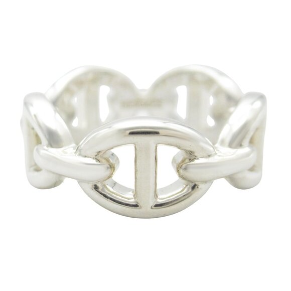HERMES Silver Ring - Picture 2 of 9
